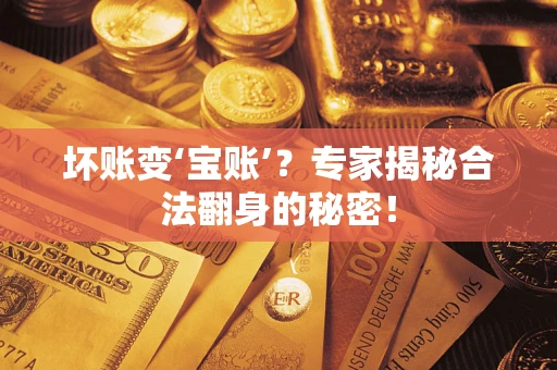 济南坏账变‘宝账’？专家揭秘合法翻身的秘密！