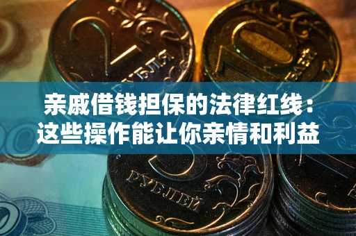 济南亲戚借钱担保的法律红线：这些操作能让你亲情和利益两不误