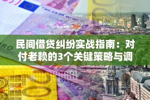 济南民间借贷纠纷实战指南：对付老赖的3个关键策略与调解盲区解析
