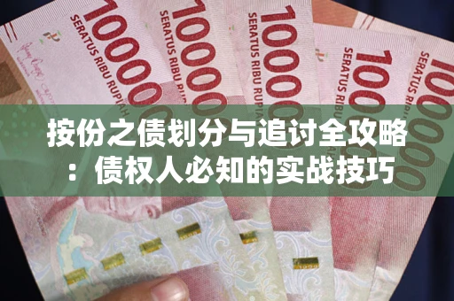 济南按份之债划分与追讨全攻略：债权人必知的实战技巧