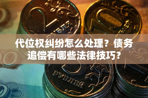 济南代位权纠纷怎么处理？债务追偿有哪些法律技巧？
