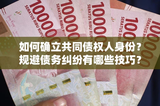 济南如何确立共同债权人身份？规避债务纠纷有哪些技巧？