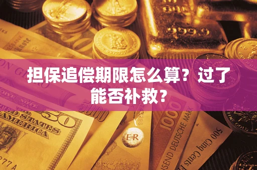 济南担保追偿期限怎么算？过了能否补救？